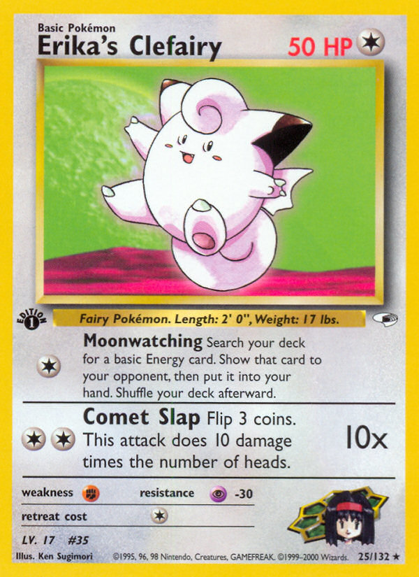 Erika's Clefairy [GYM1-25]