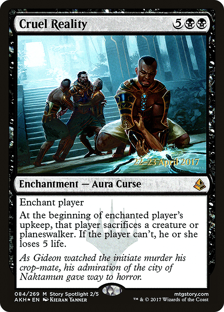 Cruel Reality - Prerelease Promo [PAKH-84s]