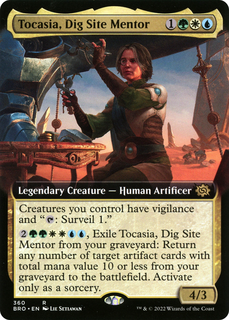 Tocasia, Dig Site Mentor - Extended Art [BRO-360]