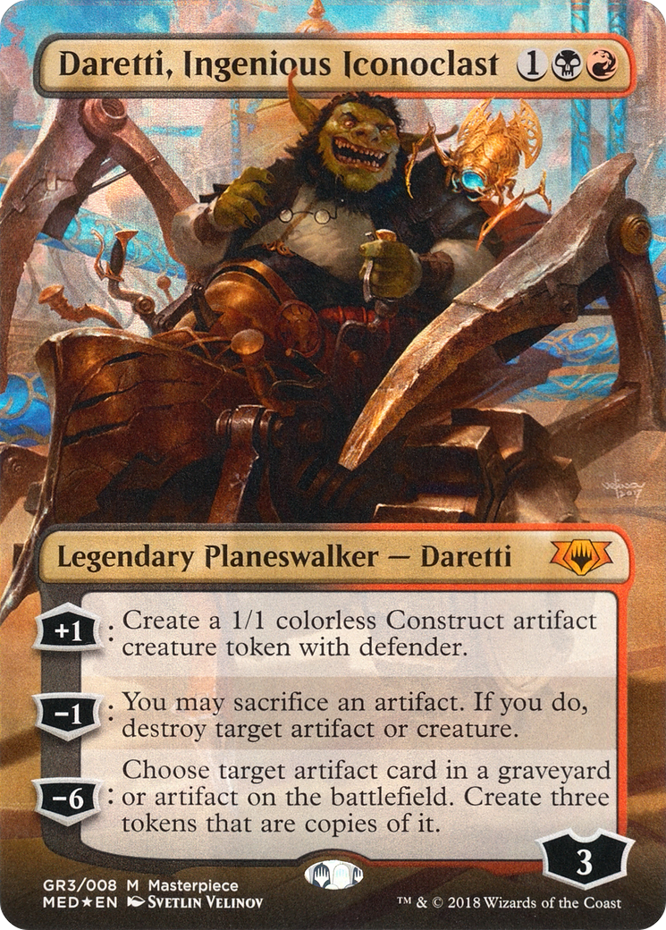Daretti, Ingenious Iconoclast - Borderless [MED-GR3]