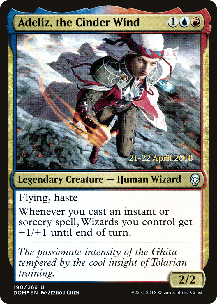 Adeliz, the Cinder Wind - Prerelease Promo [PDOM-190s]