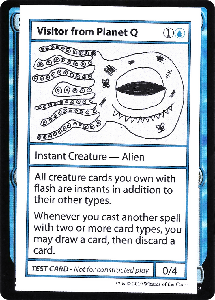 Visitor from Planet Q [CMB2-33]