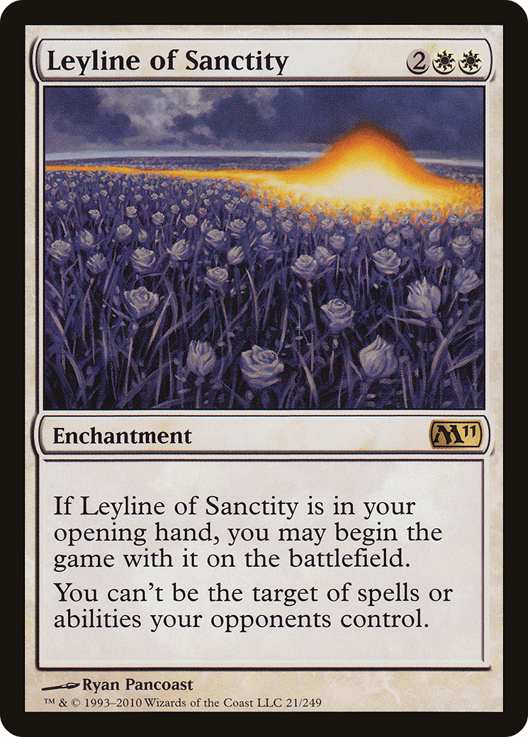 Leyline of Sanctity [M11-21]