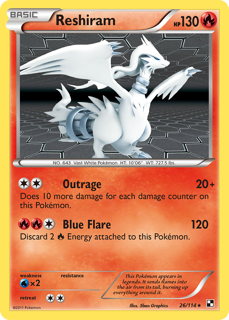 Reshiram [BW1-26]