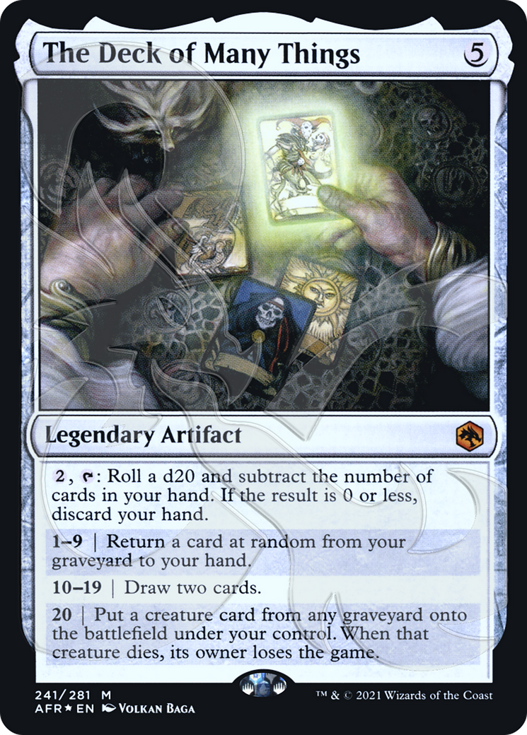 The Deck of Many Things - Promo [PAFR-241a]
