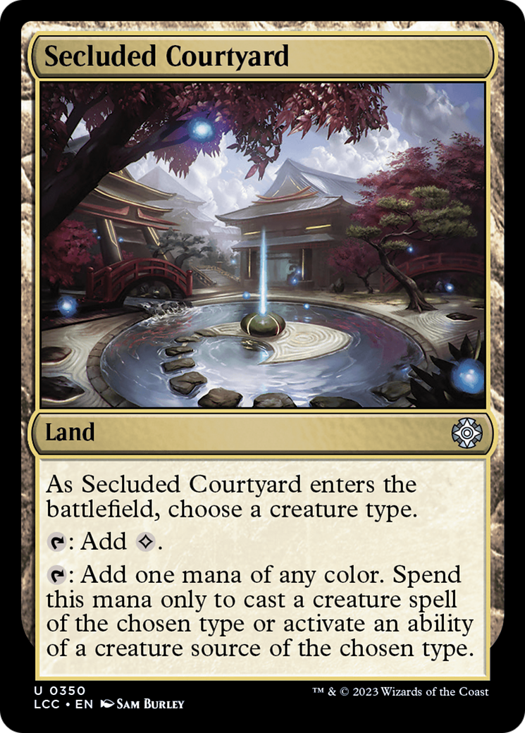 Secluded Courtyard [LCC-350]