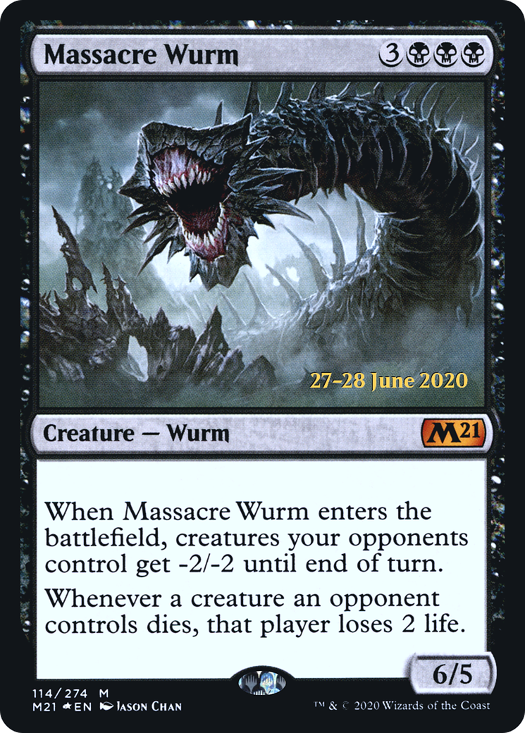 Massacre Wurm - Prerelease Promo [PM21-114s]