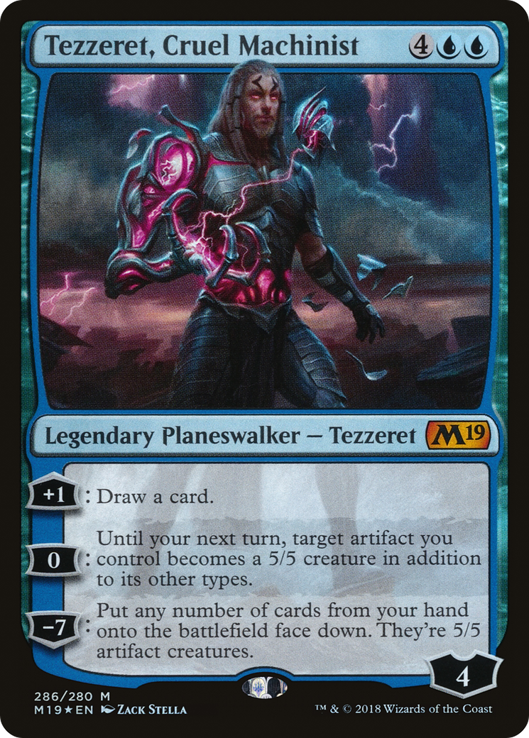 Tezzeret, Cruel Machinist [M19-286]