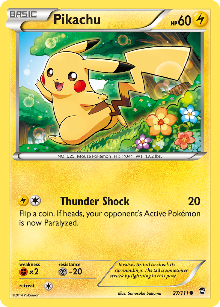 Pikachu [XY3-27]