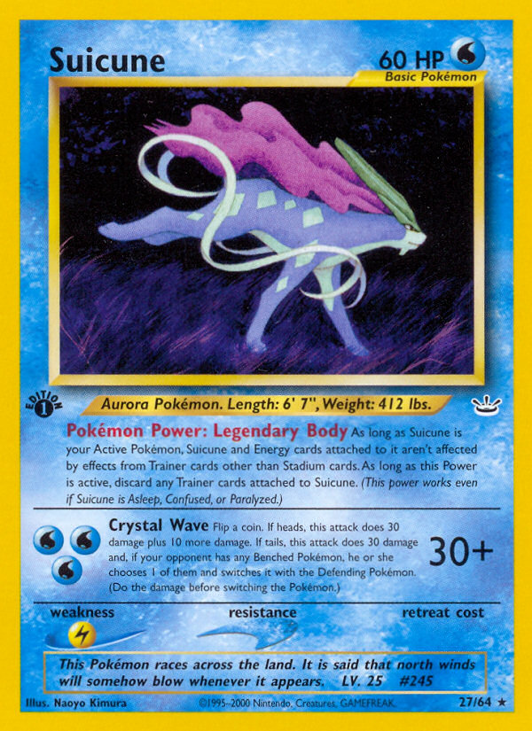 Suicune [NEO3-27]