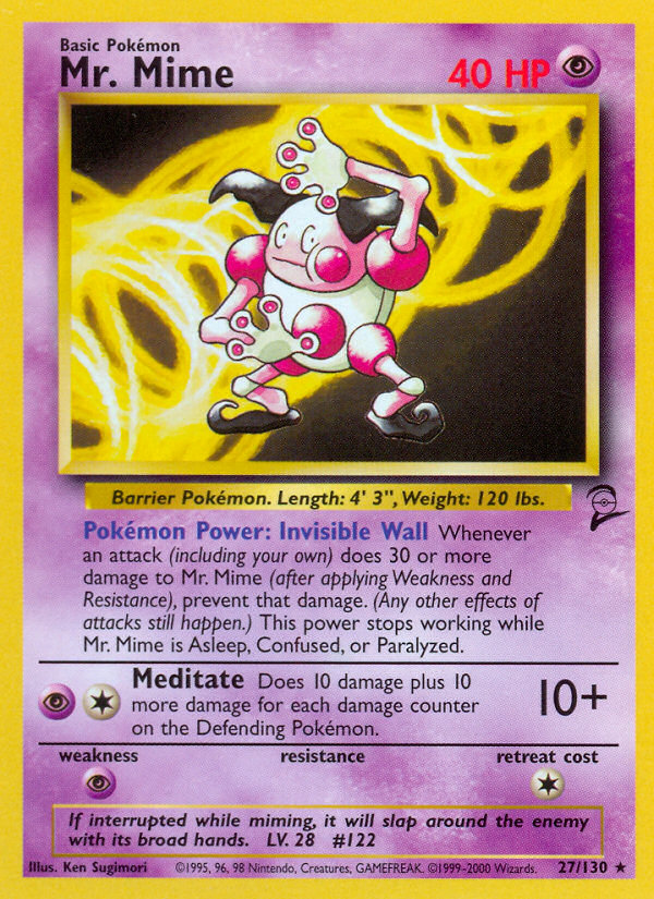 Mr. Mime [BASE4-27]