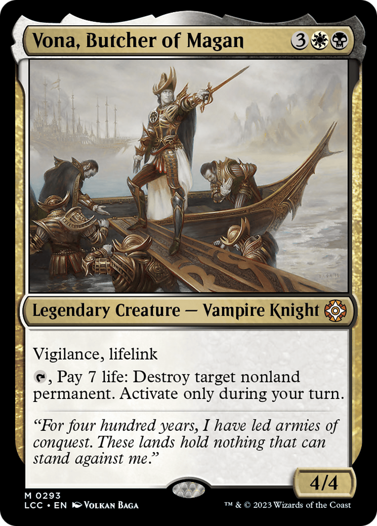 Vona, Butcher of Magan [LCC-293]