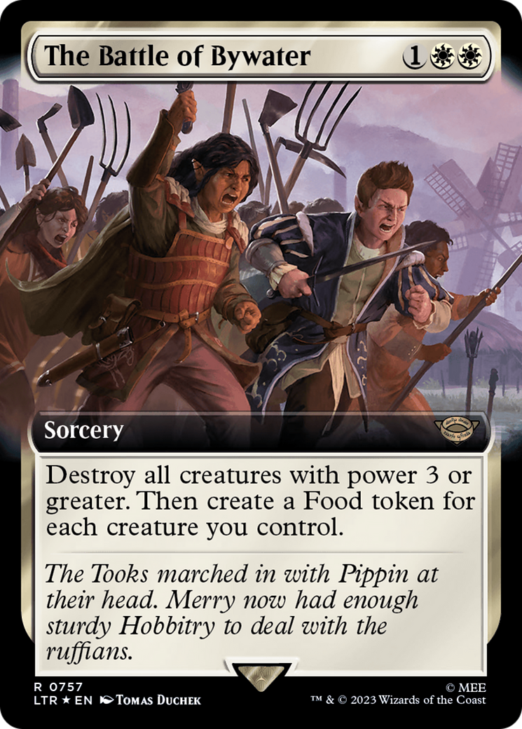 The Battle of Bywater - Extended Art - Surge Foil [LTR-757]
