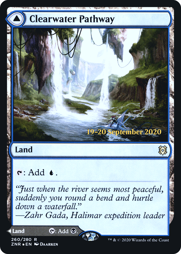 Clearwater Pathway // Murkwater Pathway - Prerelease Promo [PZNR-260s]
