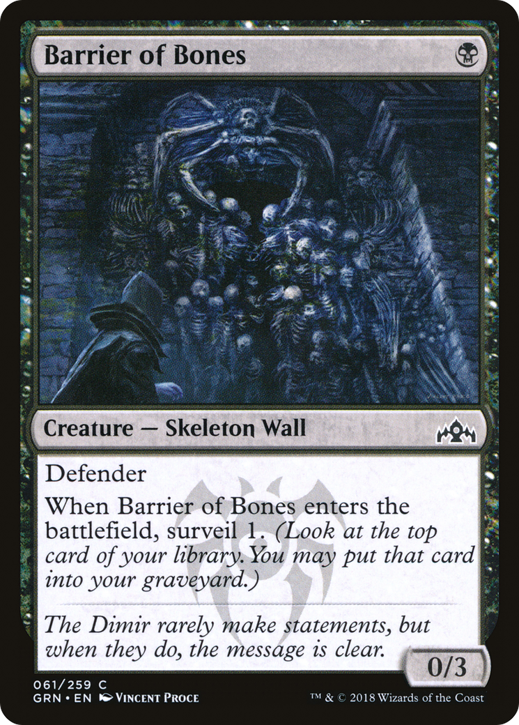 Barrier of Bones [GRN-61]