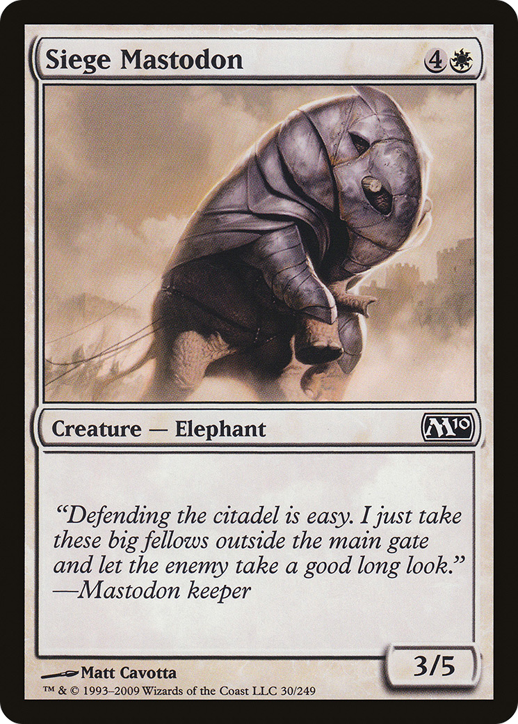 Siege Mastodon [M10-30]