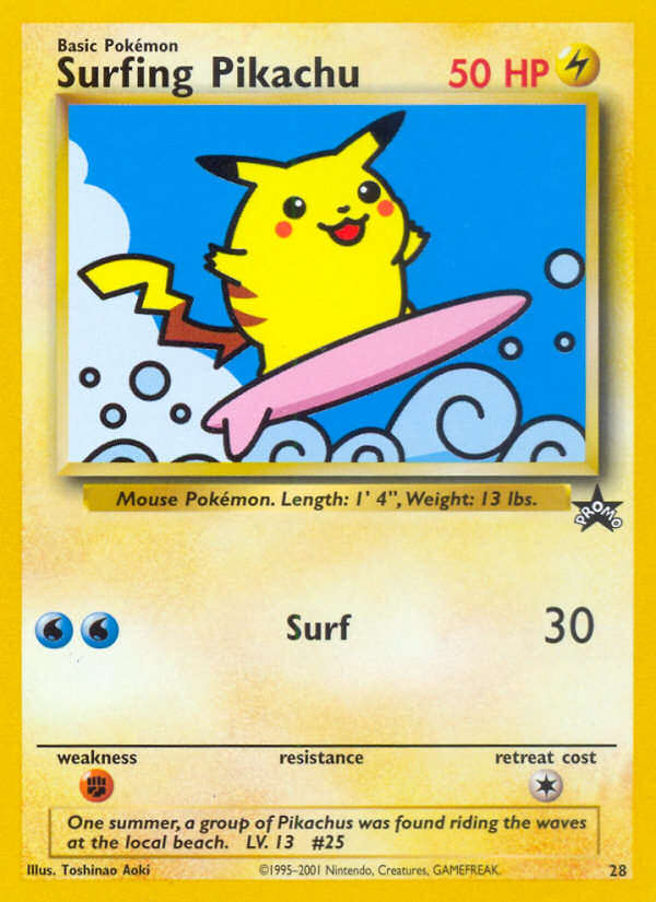 Surfing Pikachu [BASEP-28]