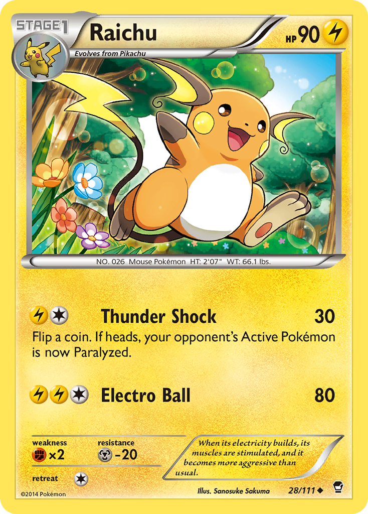 Raichu [XY3-28]