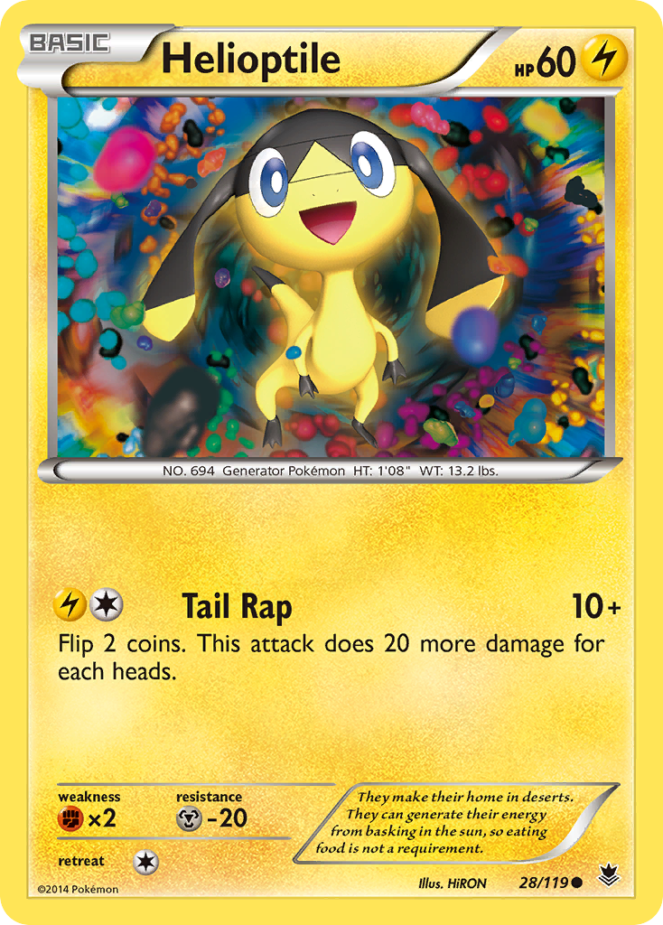Helioptile [XY4-28]