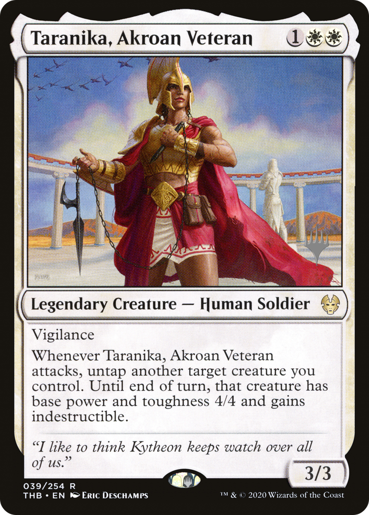 Taranika, Akroan Veteran - Promo Pack [PTHB-39p]