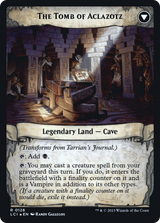 Tarrian's Journal // The Tomb of Aclazotz - Prerelease Promo [PLCI-126s]