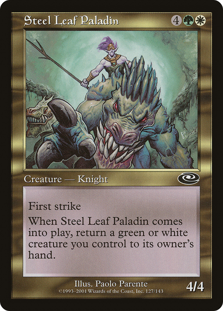 Steel Leaf Paladin [PLS-127]