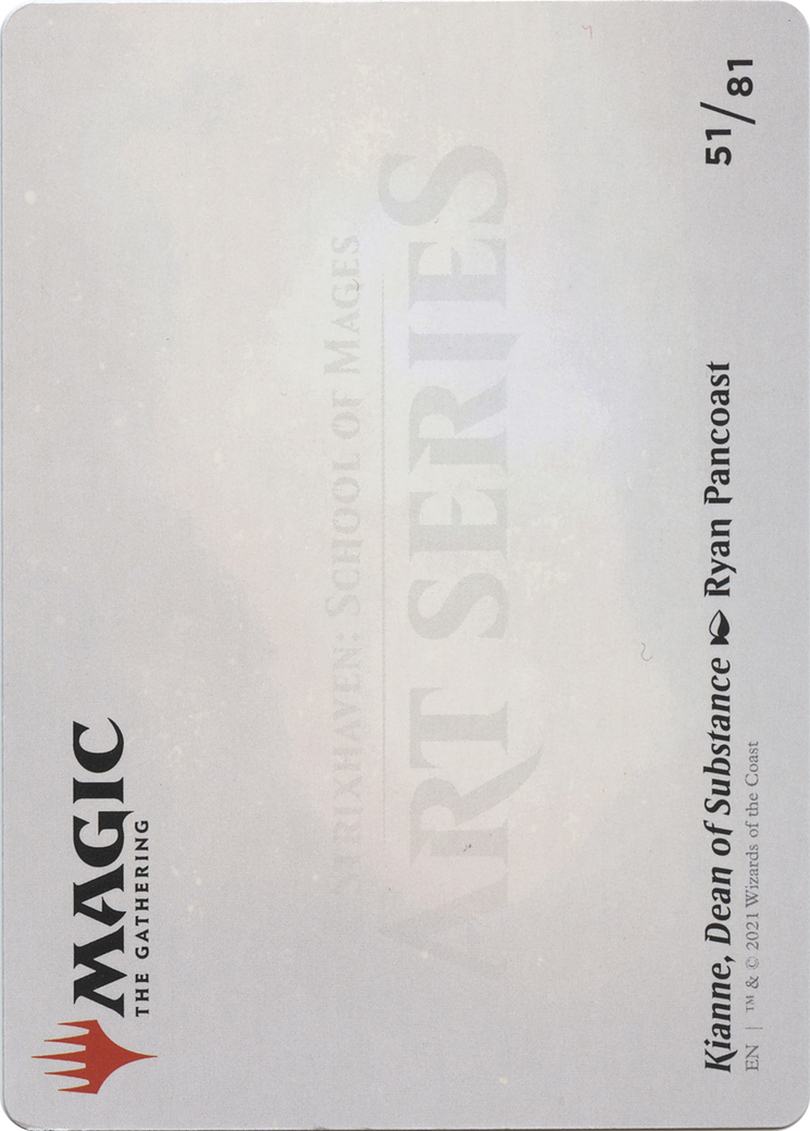 Kianne, Dean of Substance // Kianne, Dean of Substance [ASTX-51]