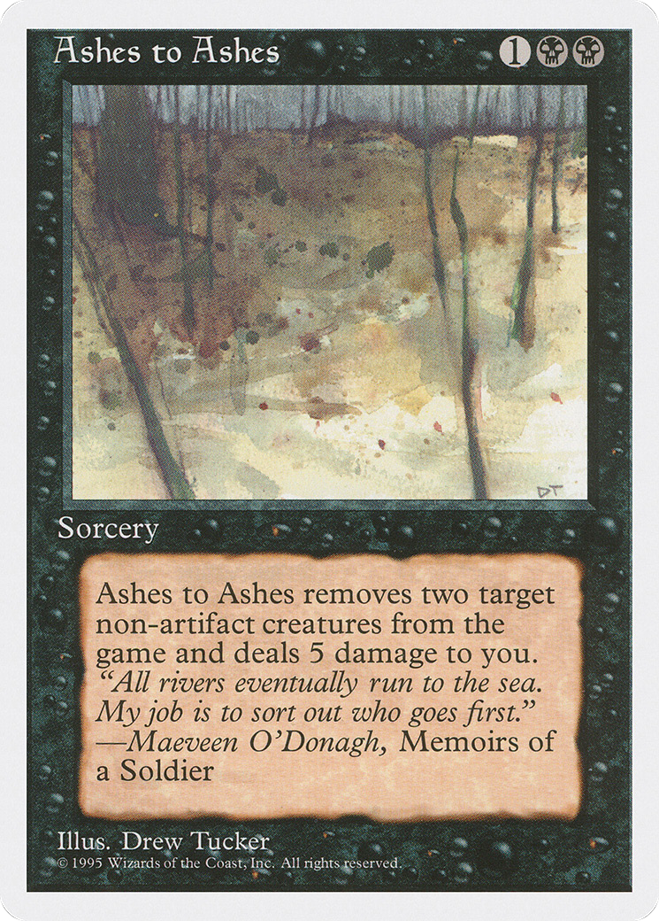 Ashes to Ashes [4ED-119]