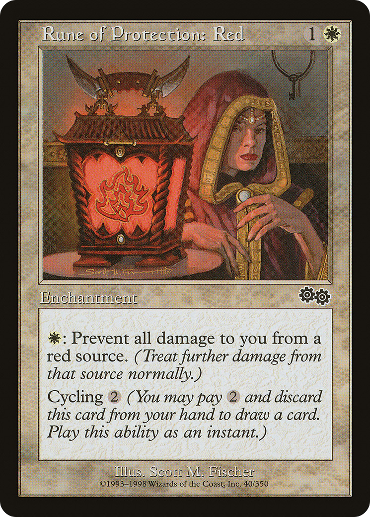 Rune of Protection: Red [USG-40]