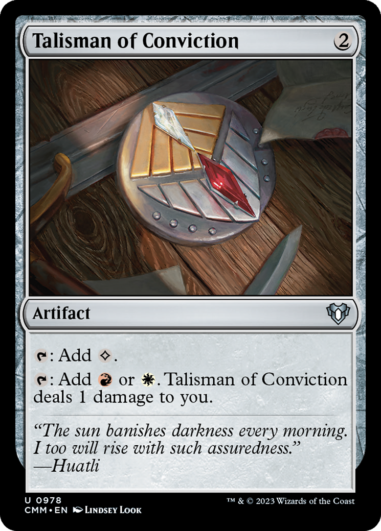 Talisman of Conviction [CMM-978]