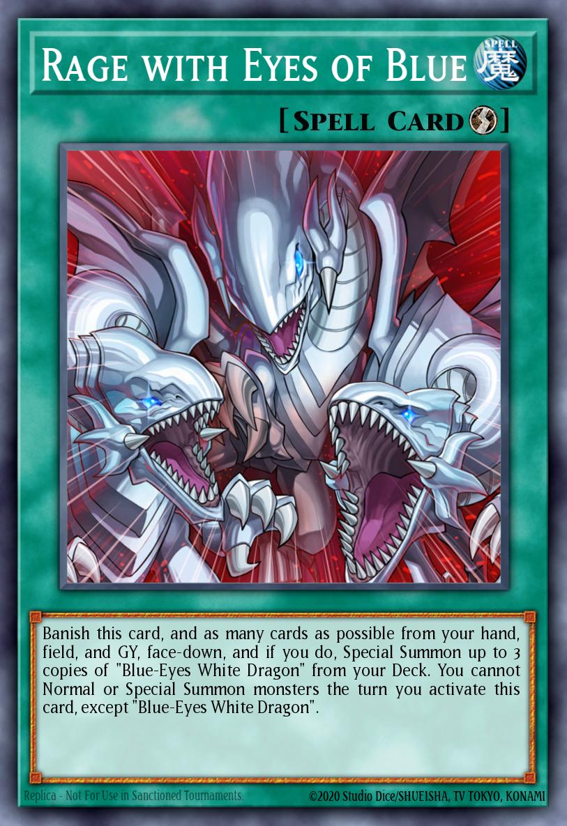 Rage with Eyes of Blue [LED3-EN004]