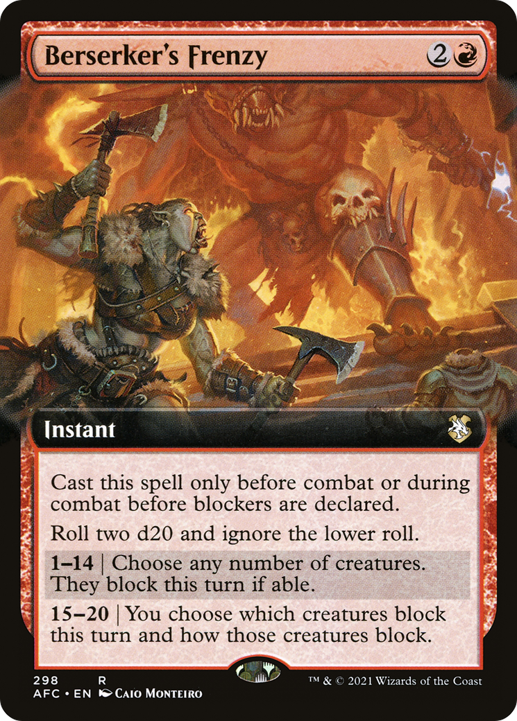 Berserker's Frenzy - Extended Art [AFC-298]