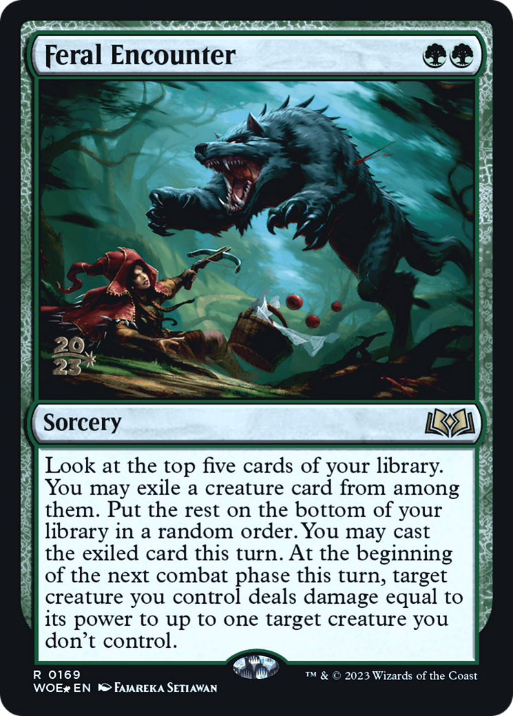 Feral Encounter - Prerelease Promo [PWOE-169s]
