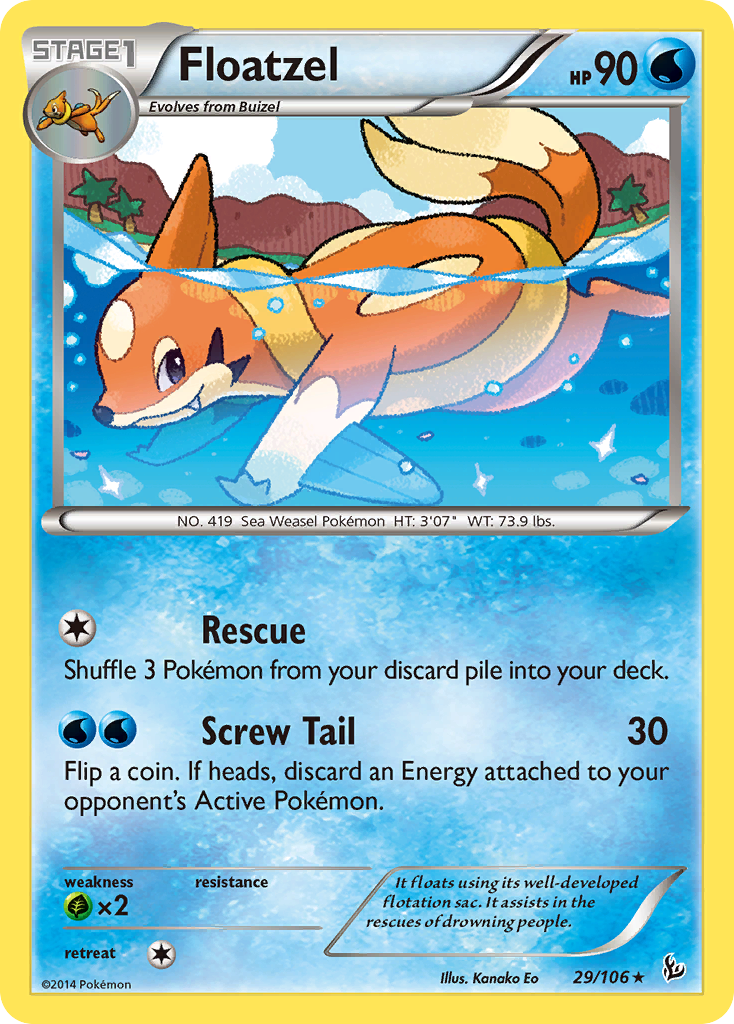 Floatzel [XY2-29]