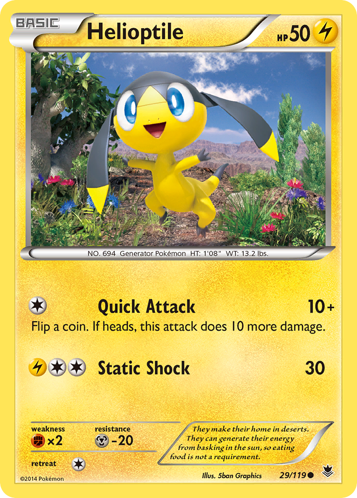 Helioptile [XY4-29]