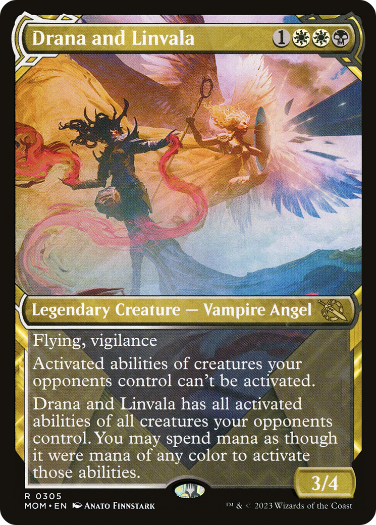 Drana and Linvala - Showcase - Full Art [MOM-305]