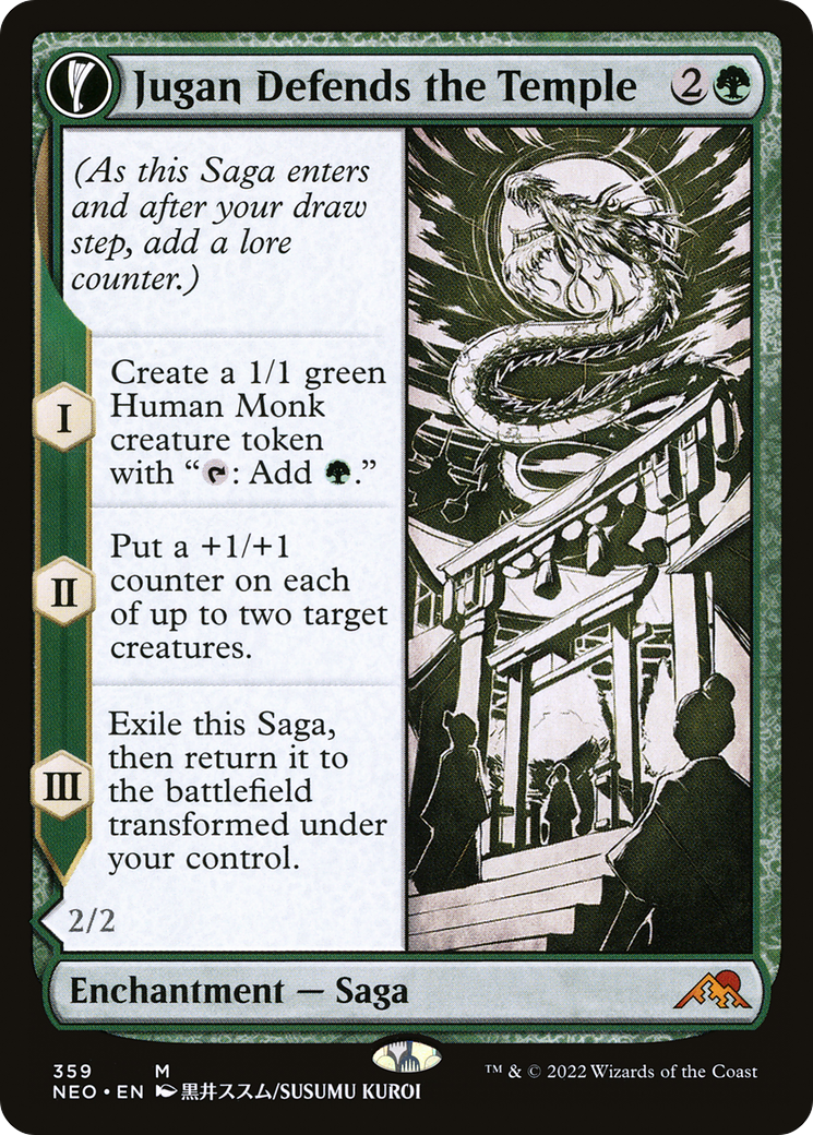 Jugan Defends the Temple // Remnant of the Rising Star - Showcase [NEO-359]