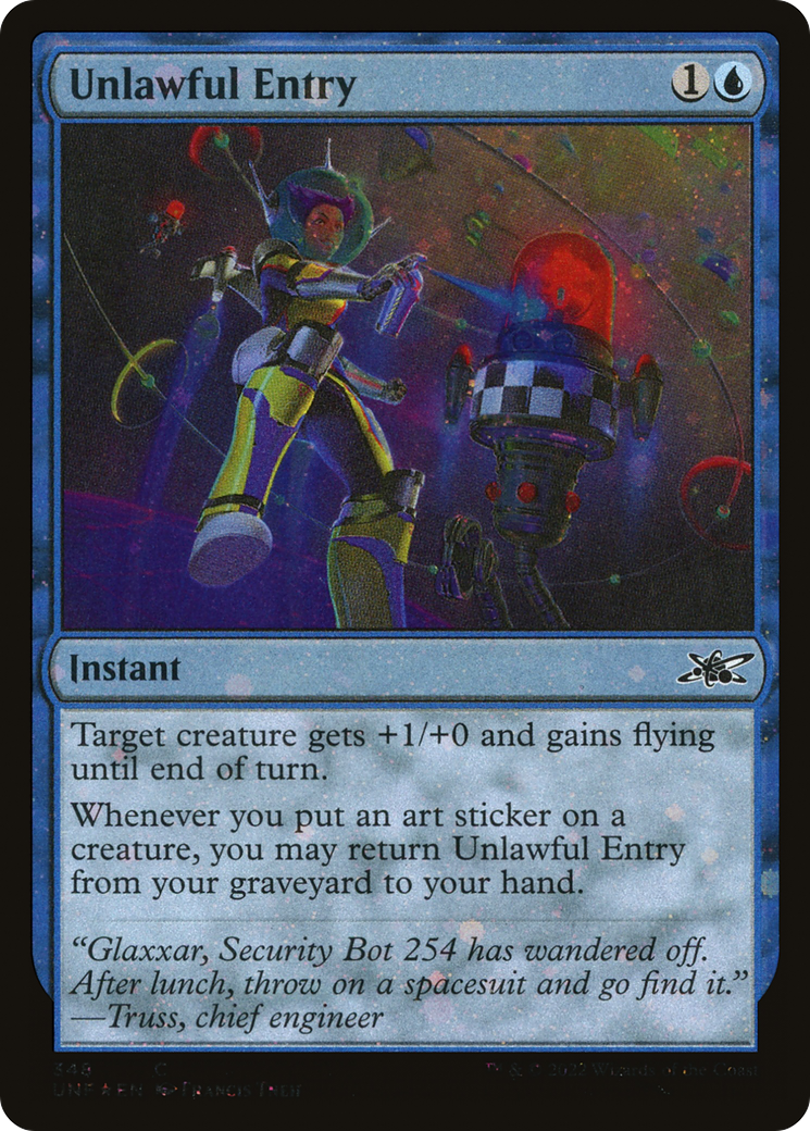 Unlawful Entry - Galaxy Foil [UNF-348]