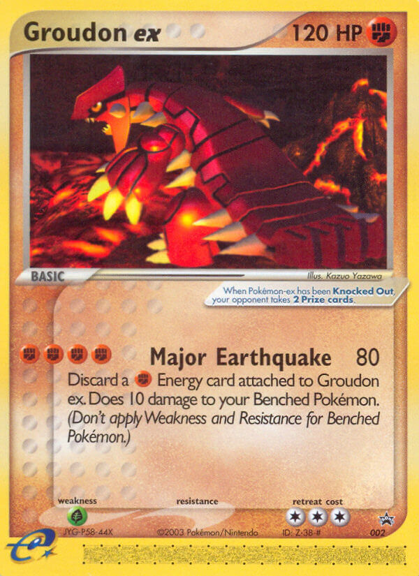Groudon ex [NP-2]