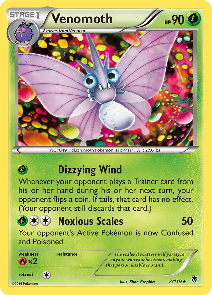 Venomoth [XY4-2]