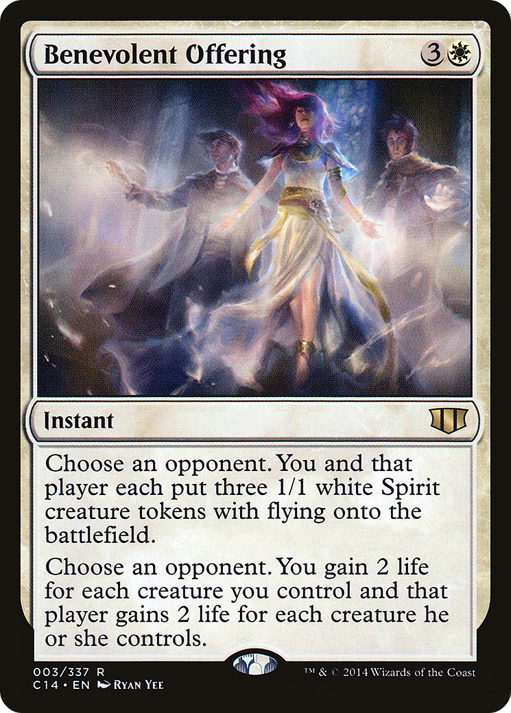 Benevolent Offering [C14-3]