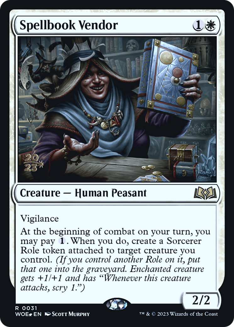 Spellbook Vendor - Prerelease Promo [PWOE-31s]