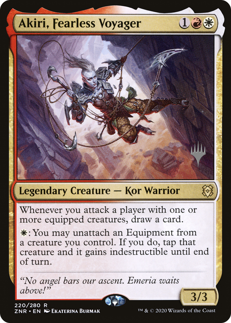 Akiri, Fearless Voyager - Promo Pack [PZNR-220p]