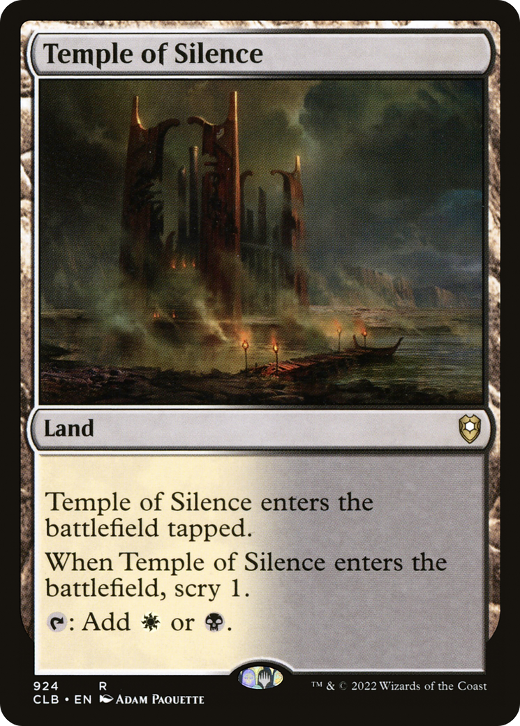 Temple of Silence [CLB-924]