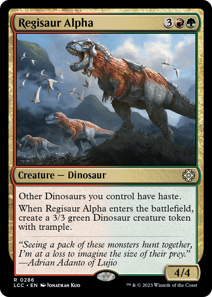 Regisaur Alpha [LCC-286]