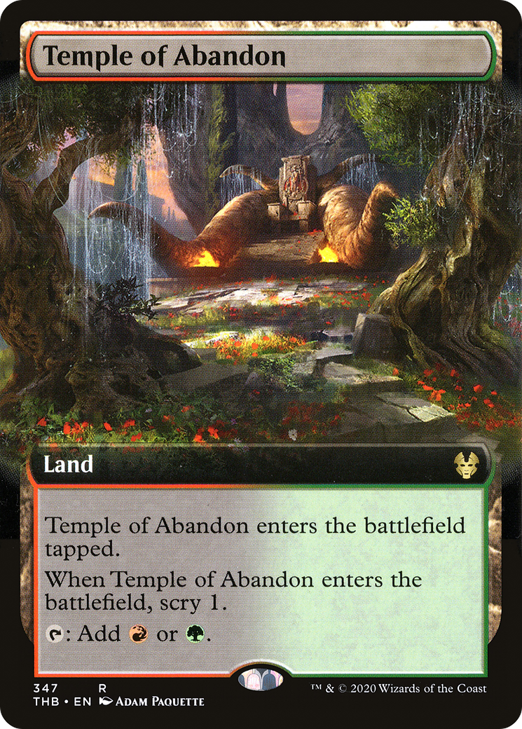 Temple of Abandon - Extended Art [THB-347]