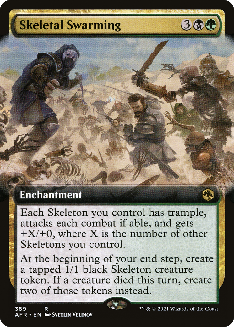 Skeletal Swarming - Extended Art [AFR-389]
