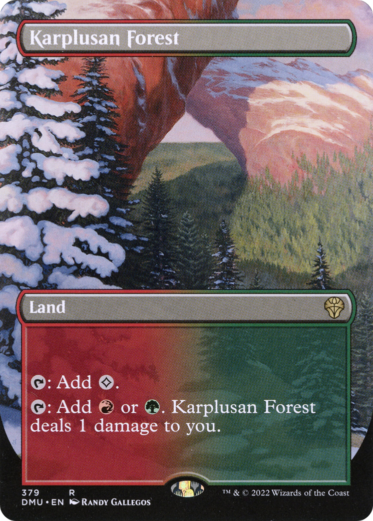 Karplusan Forest - Borderless - Full Art [DMU-379]