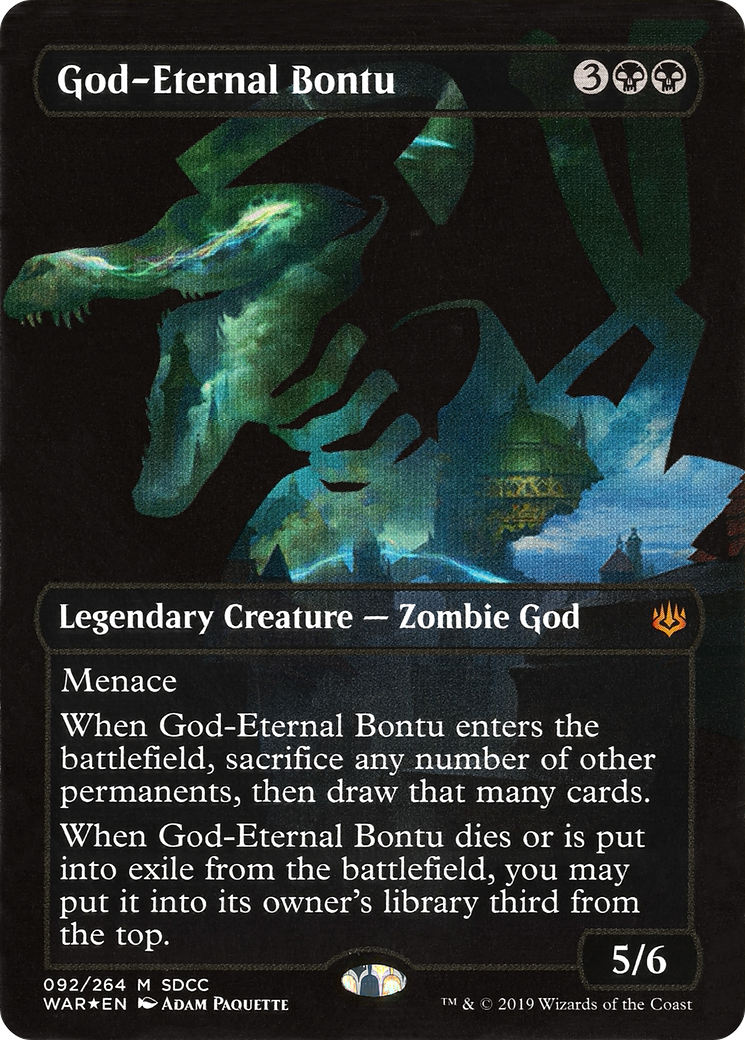 God-Eternal Bontu - Promo [PS19-92]
