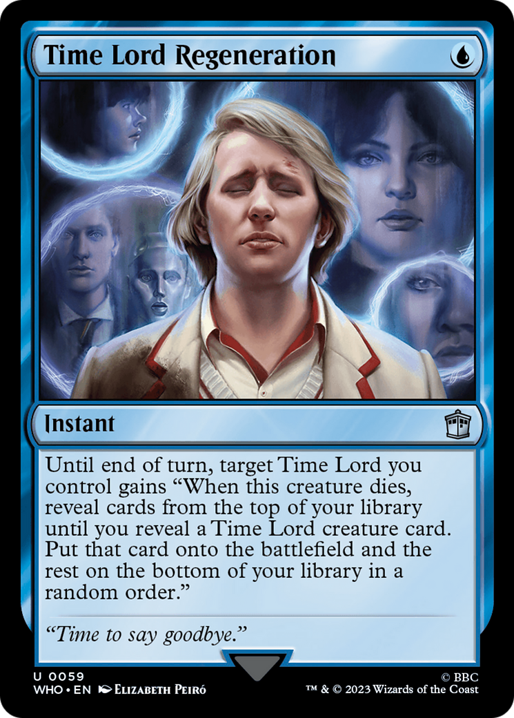 Time Lord Regeneration [WHO-59]